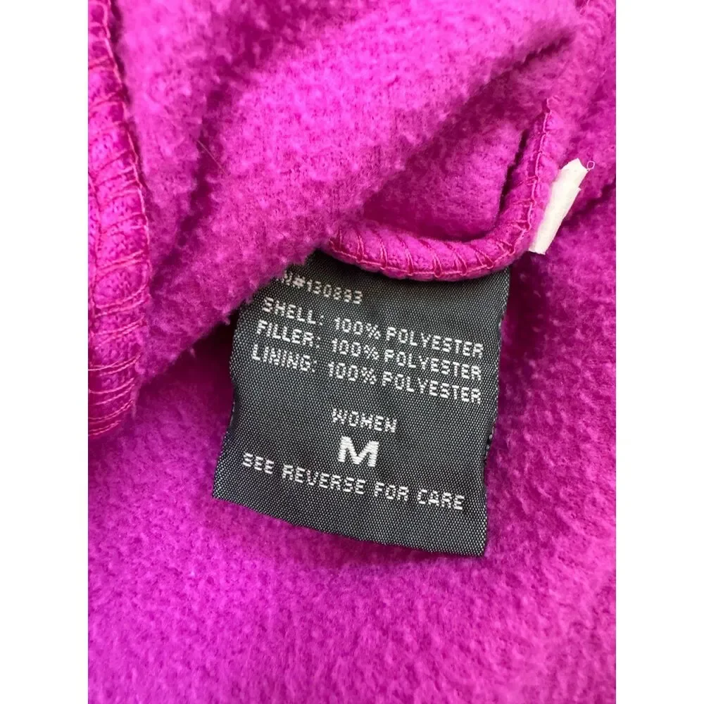 New Balance Women's Quilted Fleece Full Zip Jacket w/‎ Adjustable Hem Size M